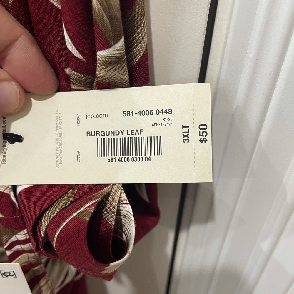 3XL big and tall Hawaiian type shirt